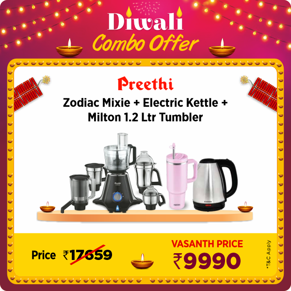 Buy Preethi Zodiac MG-218 Mixer Grinder - Vasanth and Co