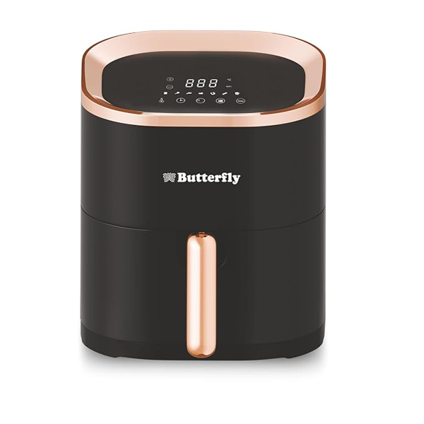 Buy Butterfly 4.5L 1200W Magnum Black High Speed Digital Air Fryer - Vasanth and Co