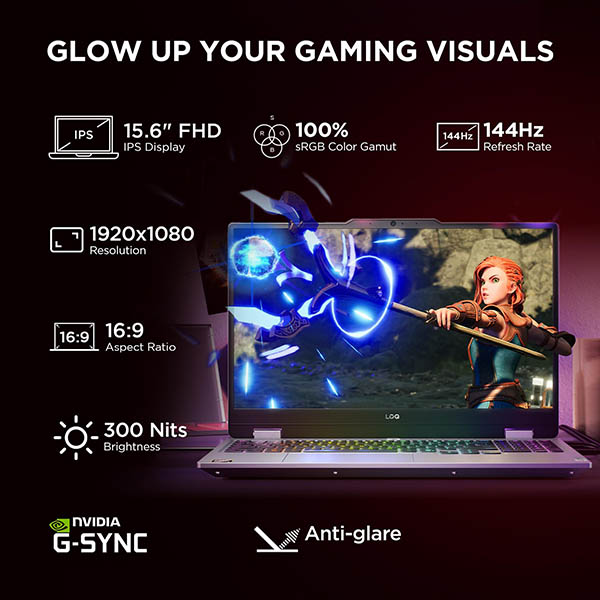 Buy Lenovo LOQ Intel Core i7-14700HX 83JE01N6IN 8GB 16GB RAM 1TB SSD FHD 15.6 Inch 39.6cm Windows 11 Grey Gaming Laptop - Vasanth and Co