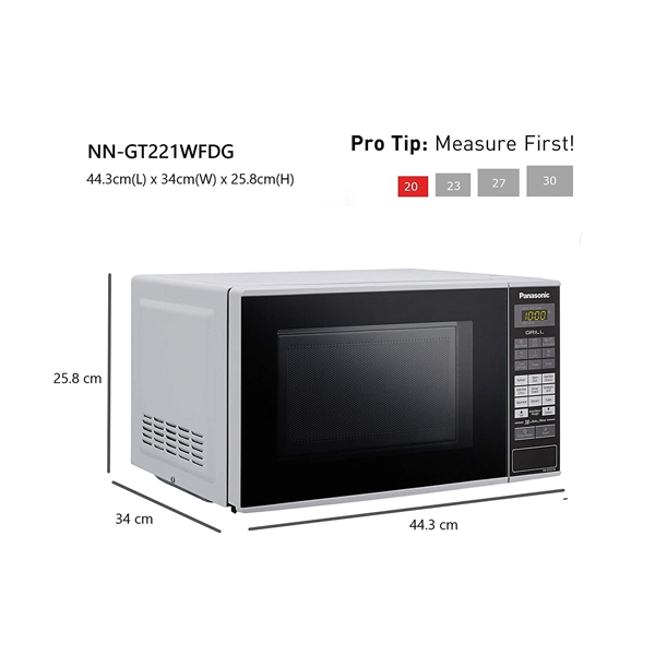 panasonic 20 l grill microwave oven