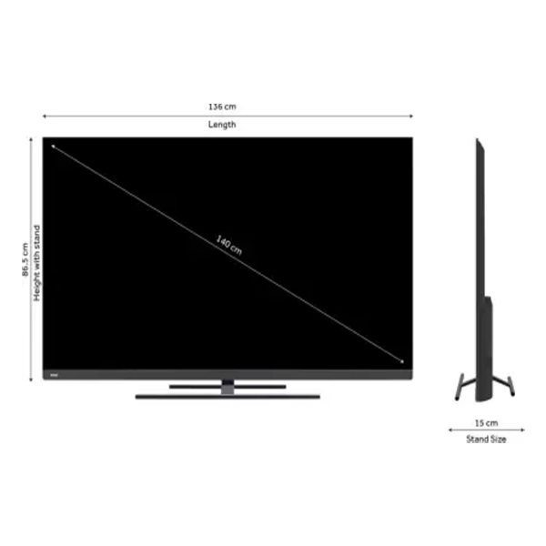 Buy Haier 55 Inch 140 cm 55S8GT Smart 4K UHD Google TV - Vasanth and Co