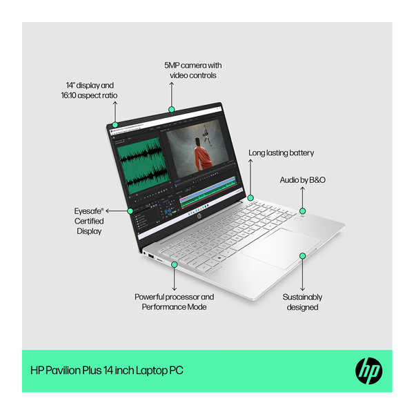 Buy HP Pavilion x360 (16GB RAM/512GB SSD, 12th Gen Intel Core i5-1235U/Win11) | Vasanthandco