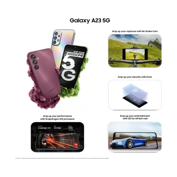 SAMSUNG Galaxy A23 5G ( 128 GB Storage, 6 GB RAM ) Online at Best