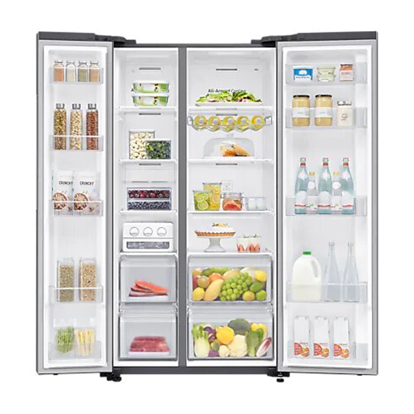 Buy SAMSUNG 700 L INVERTER FROST FREE SIDE BY SIDE RS72R5011SL/TL  - REFRIGERATOR| Vasanthandco