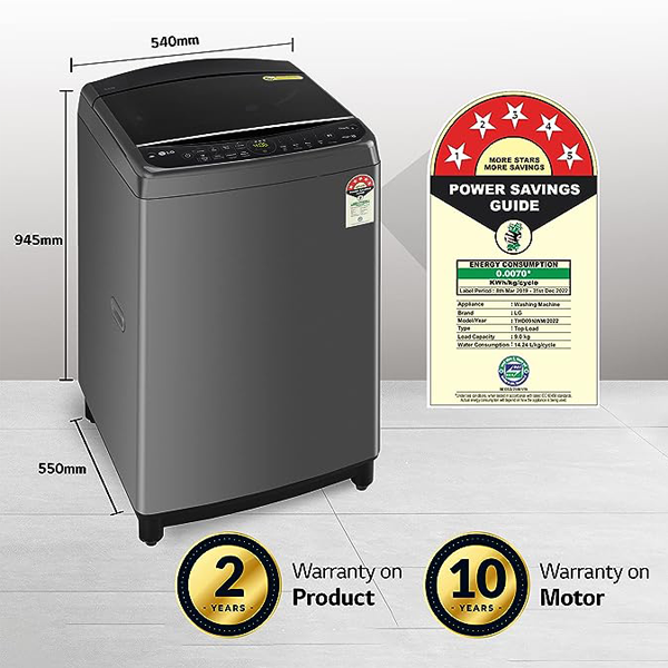 Lg 5 star washing deals machine price