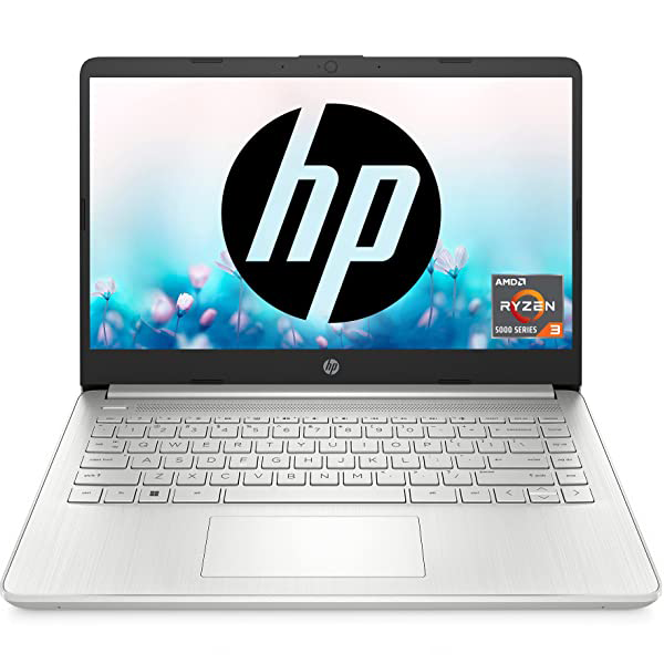 Buy HP 14s, 5th Gen AMD Ryzen 3 5300U 2.1GHz (8GB RAM/512GB SSD 14 inch Laptop, FHD Display/Backlit Keyboard/Windows 11/Weight: 1.46 Kg/Natural Silver) 14s-fq1089AU Laptops | Vasanthandco
