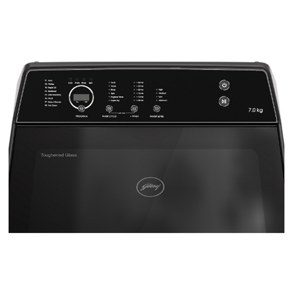 Buy Godrej 7 Kg 5 Star WTEON VLVT70 5.0 FDTN MTBK Fully Automatic Top Loading Washing Machine - Vasanth and Co