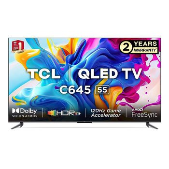 TV TCL 43 Pulgadas 109 cm 43C645 4K-UHD QLED Smart TV Goo