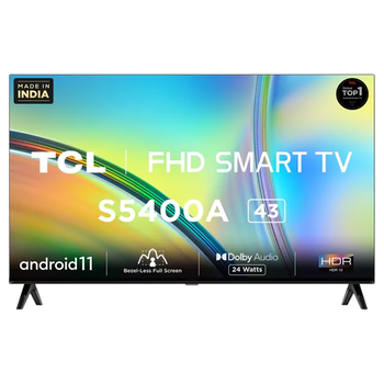 Buy TCL 43 inch 108 cm 43S5400A Full HD LED Smart Android TV - Vasanth and Co